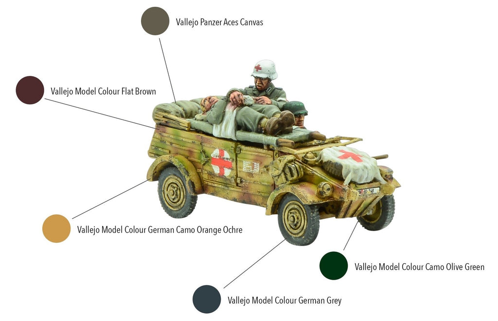 Bolt Action: German - Kubelwagen Ambulance