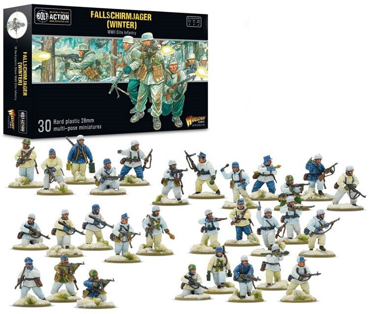 Bolt Action: German - Fallschirmjager Winter Infantry