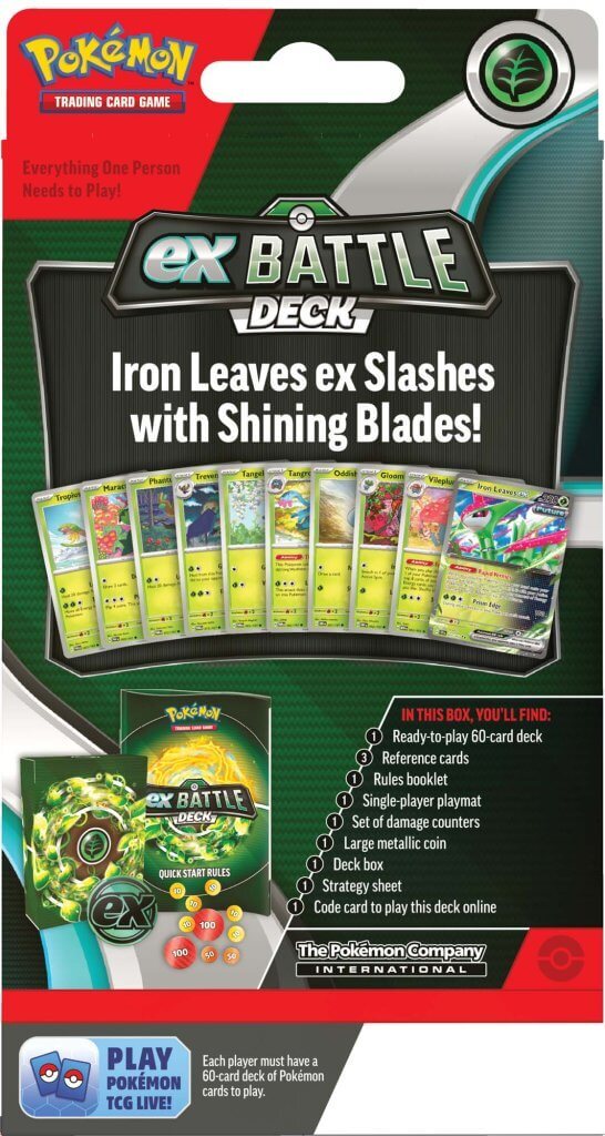 Pokemon TCG - ex Battle Deck (Iron Leaves)