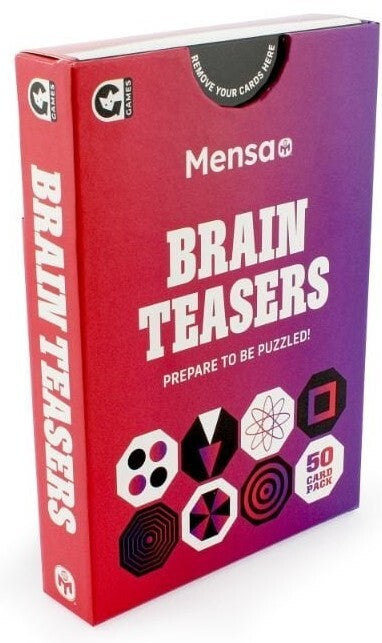 Mensa - Brain Teasers Board Game