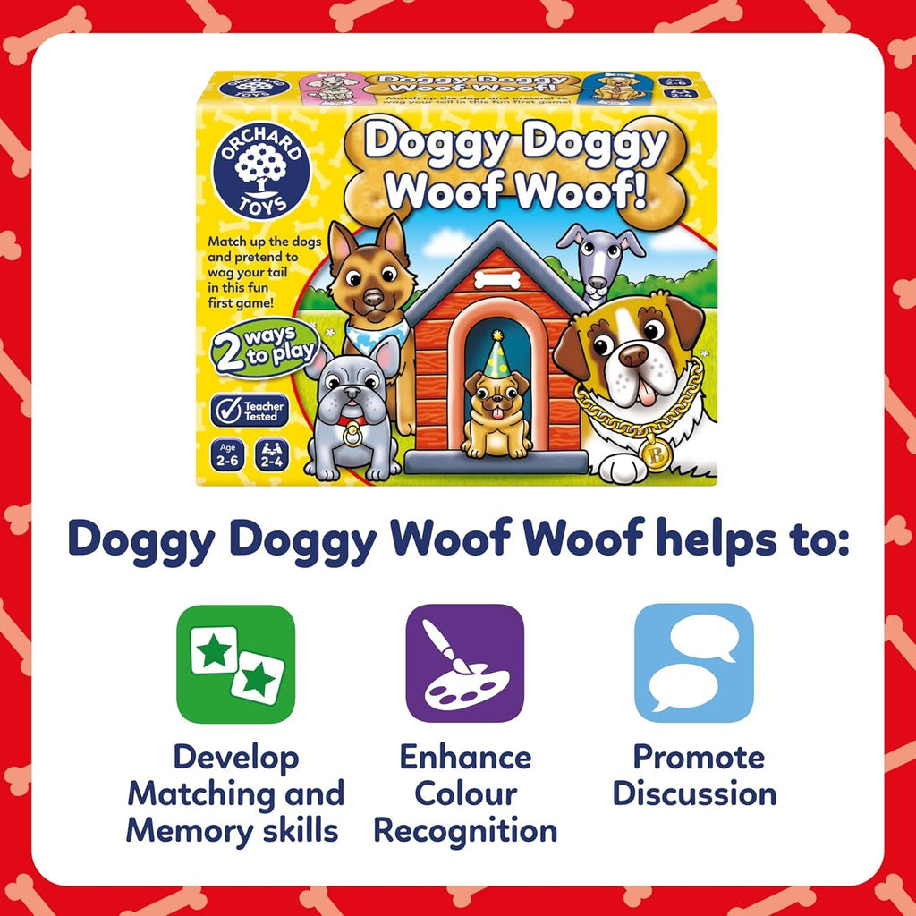 Orchard Toys: Doggy Doggy Woof Woof! Board Game