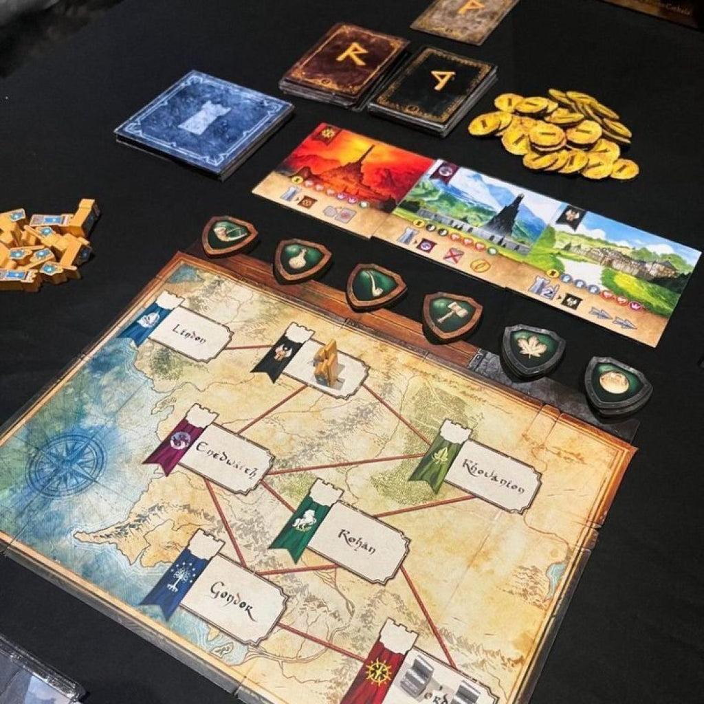 7 Wonders: The Lord of the Rings - Duel for Middle-Earth Board Game