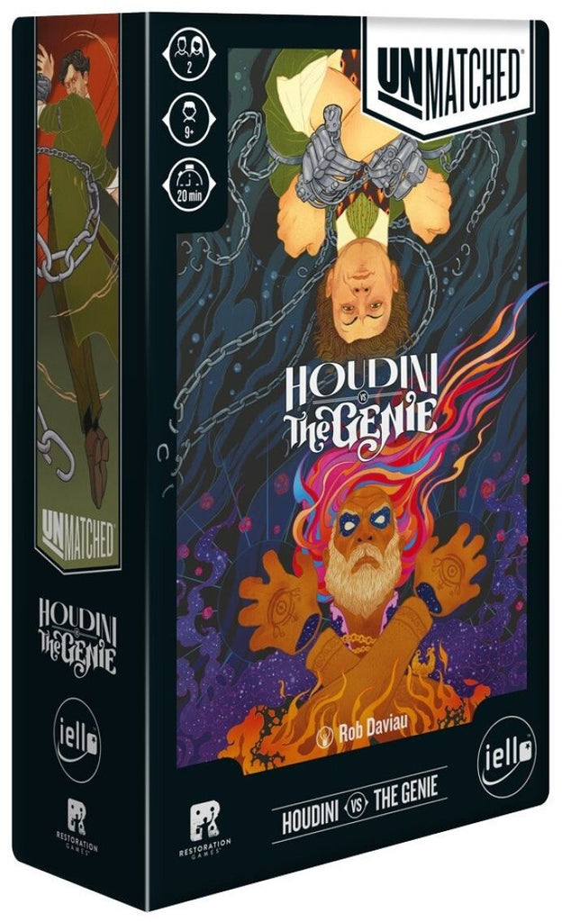 Unmatched: Houdini vs. The Genie Board Game