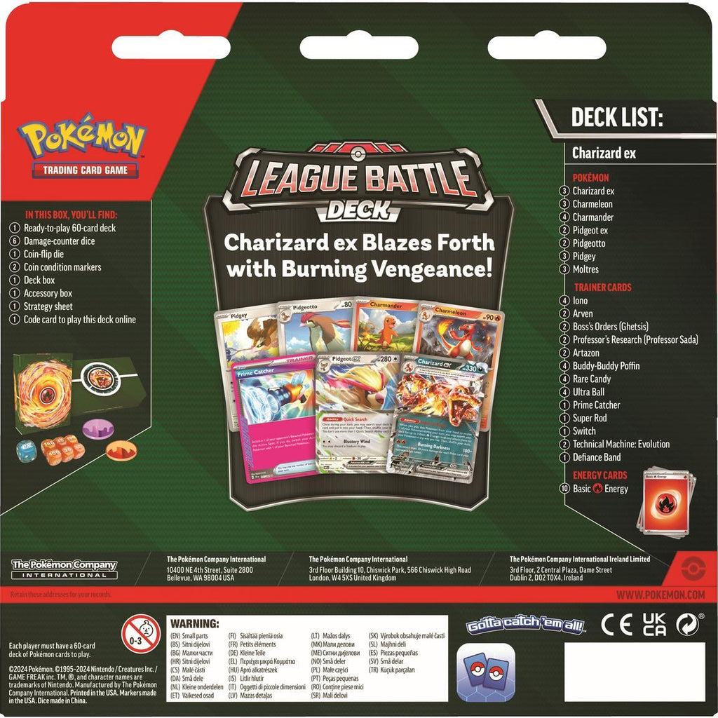 Pokemon TCG: League Battle Deck - Charizard ex