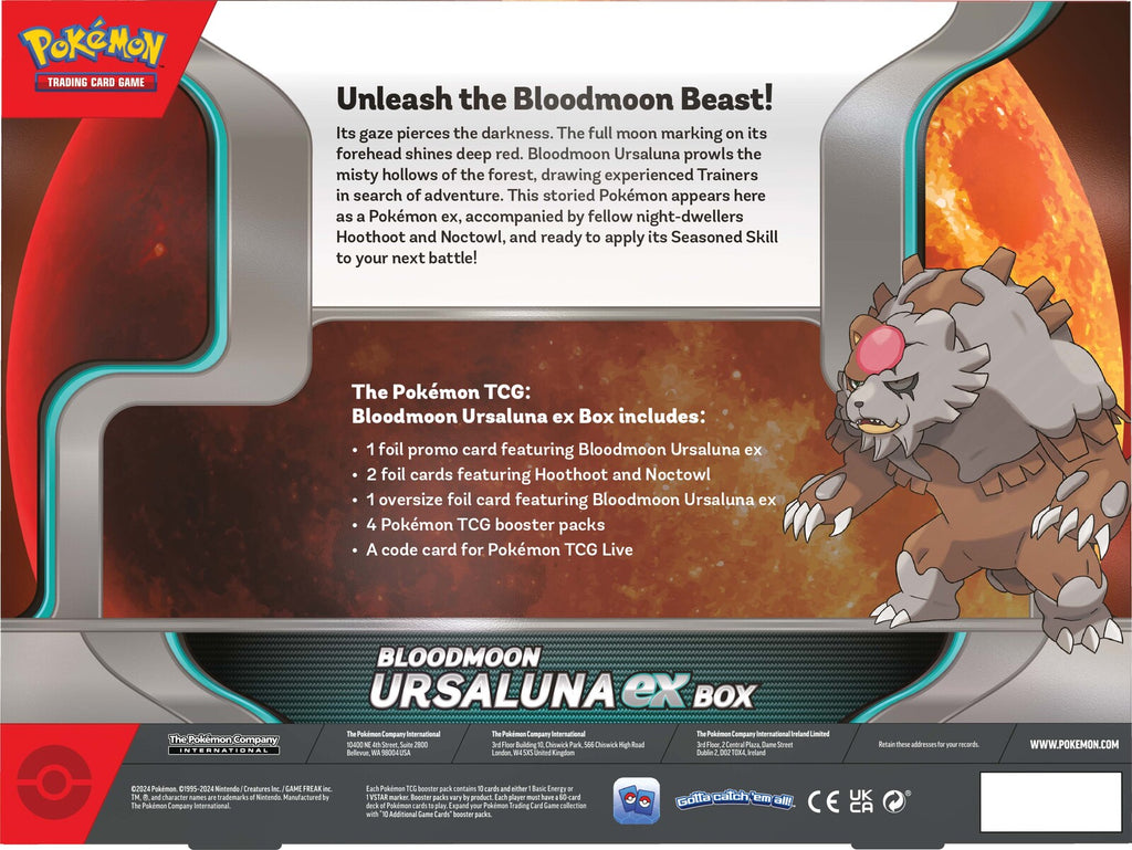 Pokémon TCG - ex Box (Bloodmoon Ursaluna)