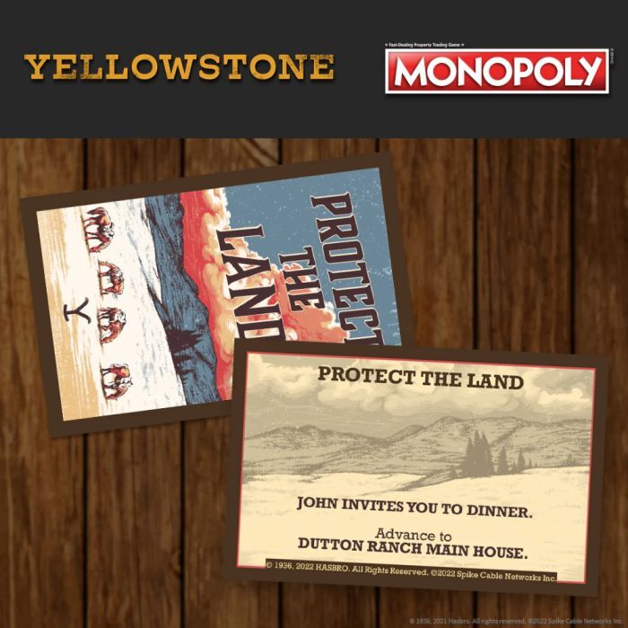 Monopoly - Yellowstone Edition Board Game