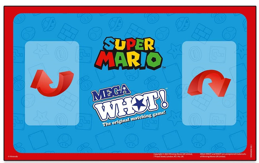 MEGA WHOT! - Super Mario Edition Board Game