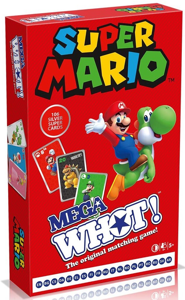 MEGA WHOT! - Super Mario Edition Board Game