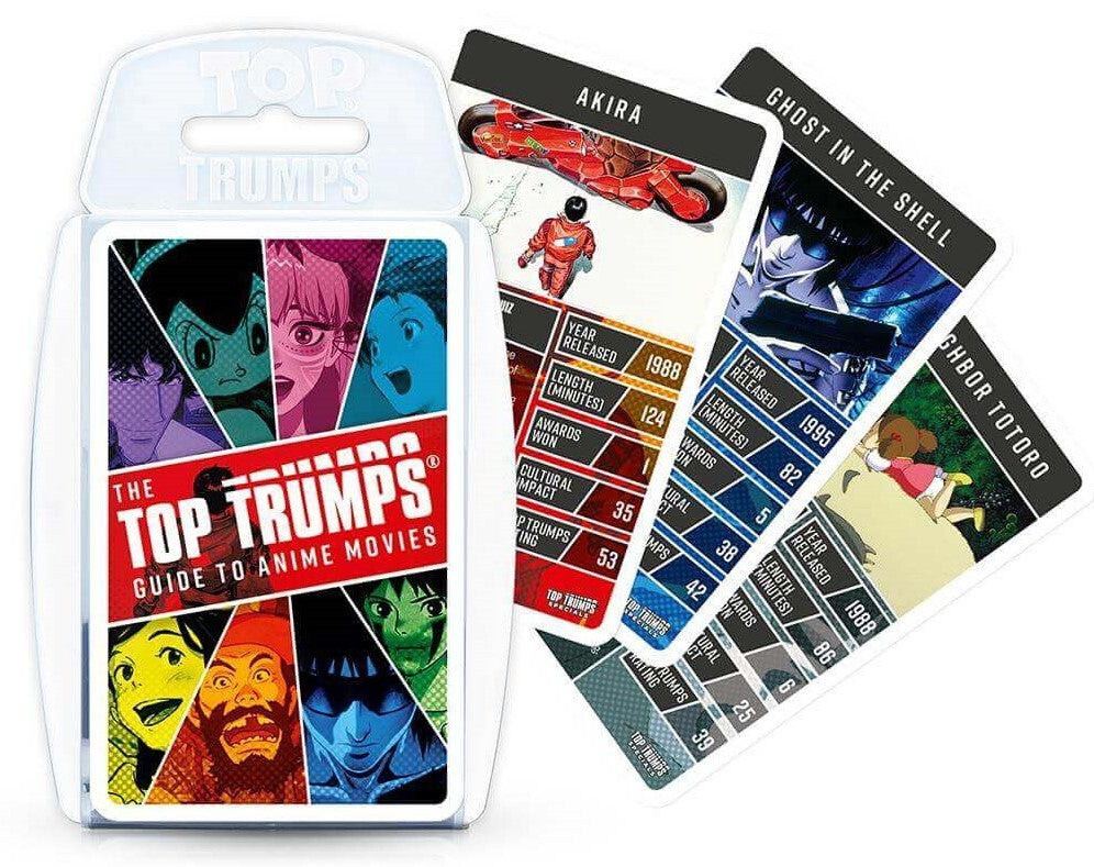 Top Trumps - Guide to Anime Edition Board Game