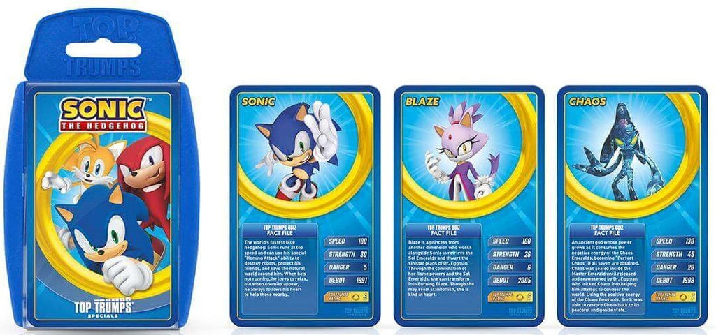 Top Trumps - Sonic the Hedgehog Edition Board Game