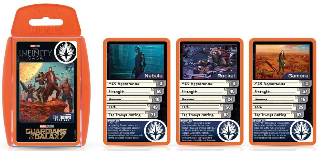 Top Trumps - Guardians of the Galaxy Edition Board Game