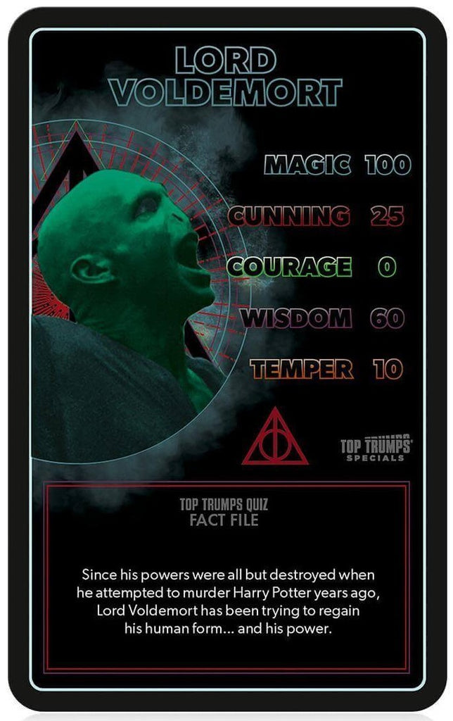 Top Trumps - Harry Potter (Dark Magic) Edition Board Game