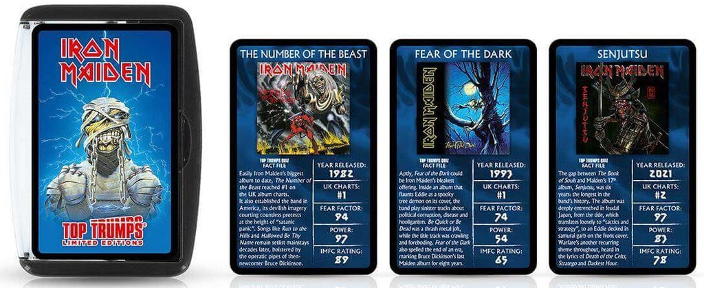 Top Trumps - Iron Maiden Limited Editon Board Game