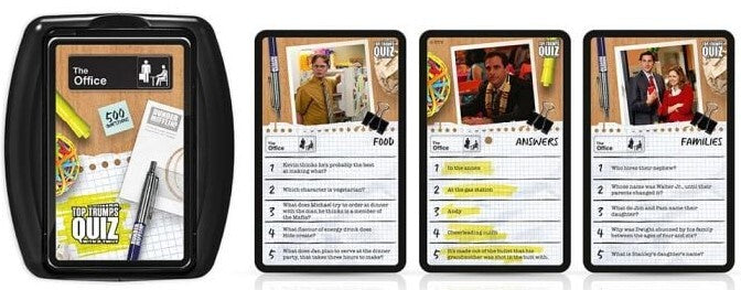 Top Trumps Quiz - The Office Edition Board Game