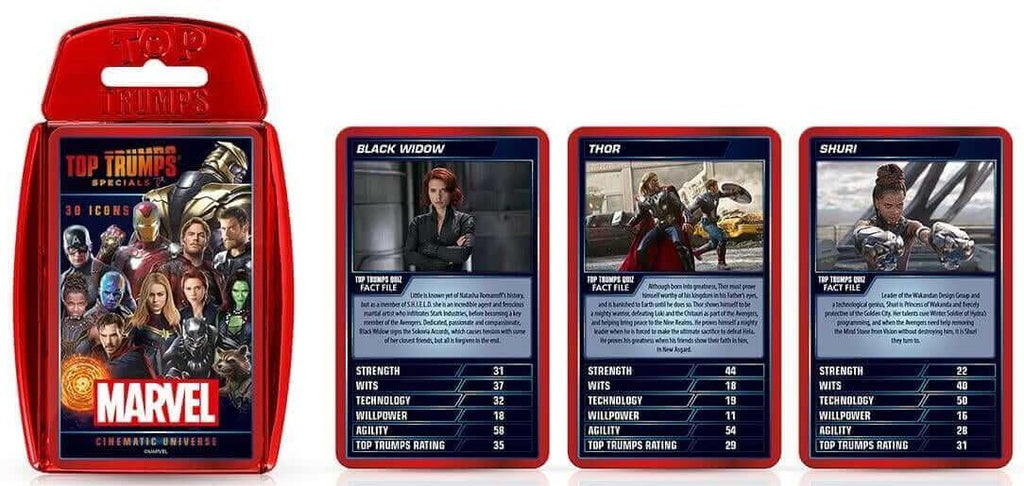 Top Trumps - Marvel Cinematic Universe Edition Board Game