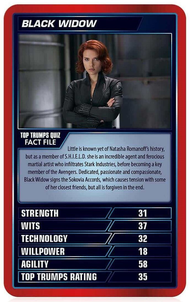 Top Trumps - Marvel Cinematic Universe Edition Board Game