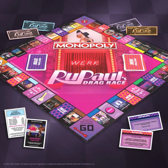 Monopoly - RuPaul's Drag Race Edition Board Game