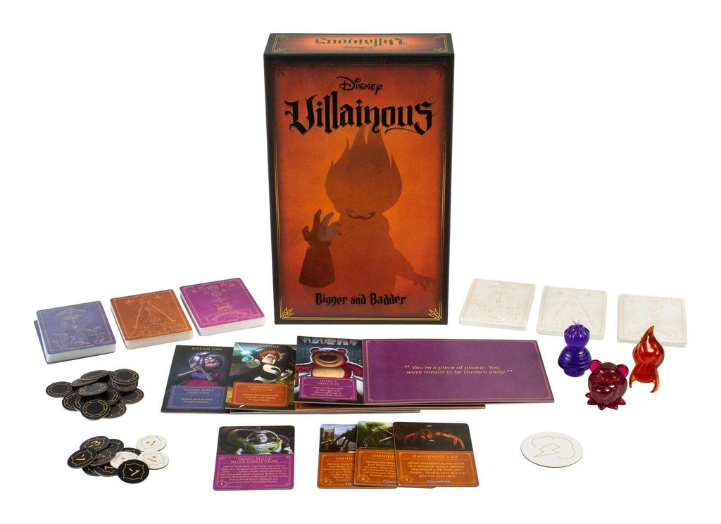 Disney Villainous - Bigger & Badder (Stand-Alone Board Game Expansion)