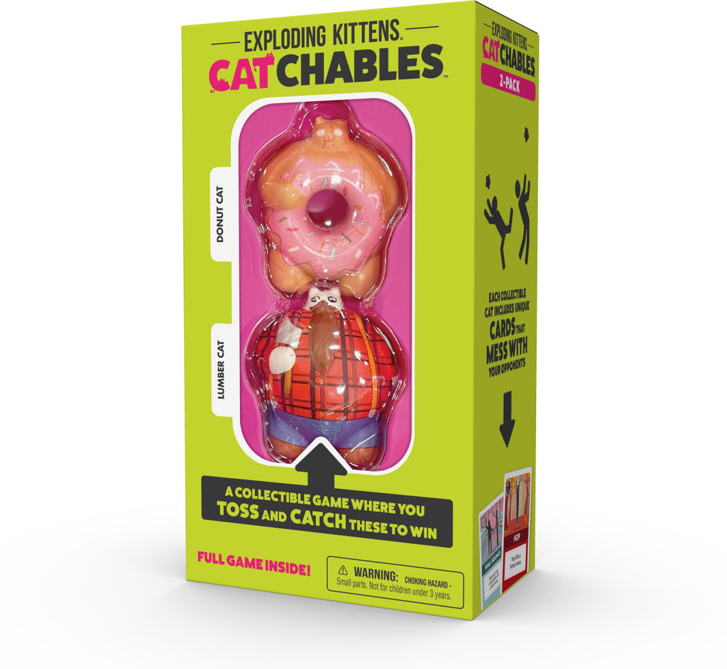 Catchables - 2-Pack #1 (Donut & Lumber) Board Game