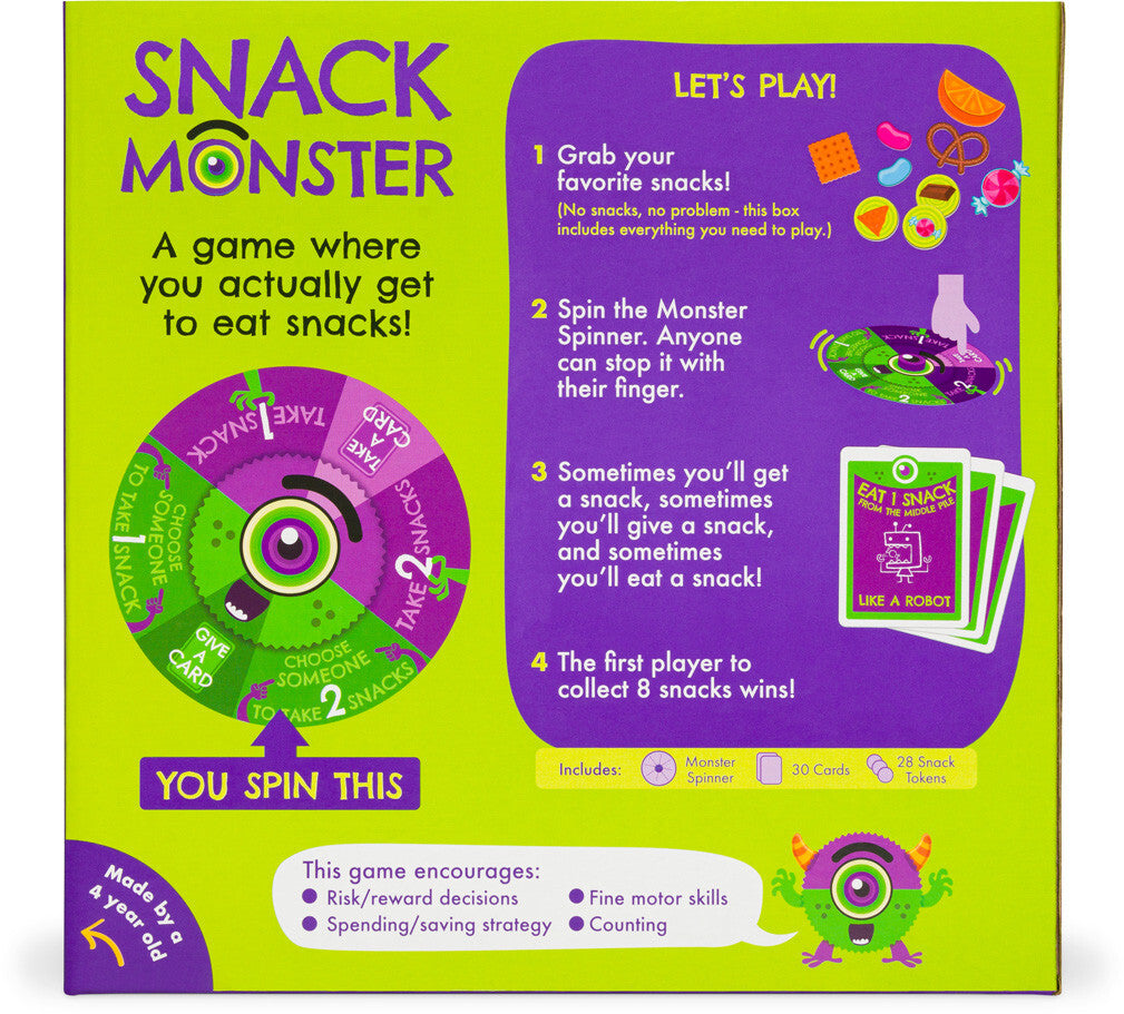 Snack Monster Board Game