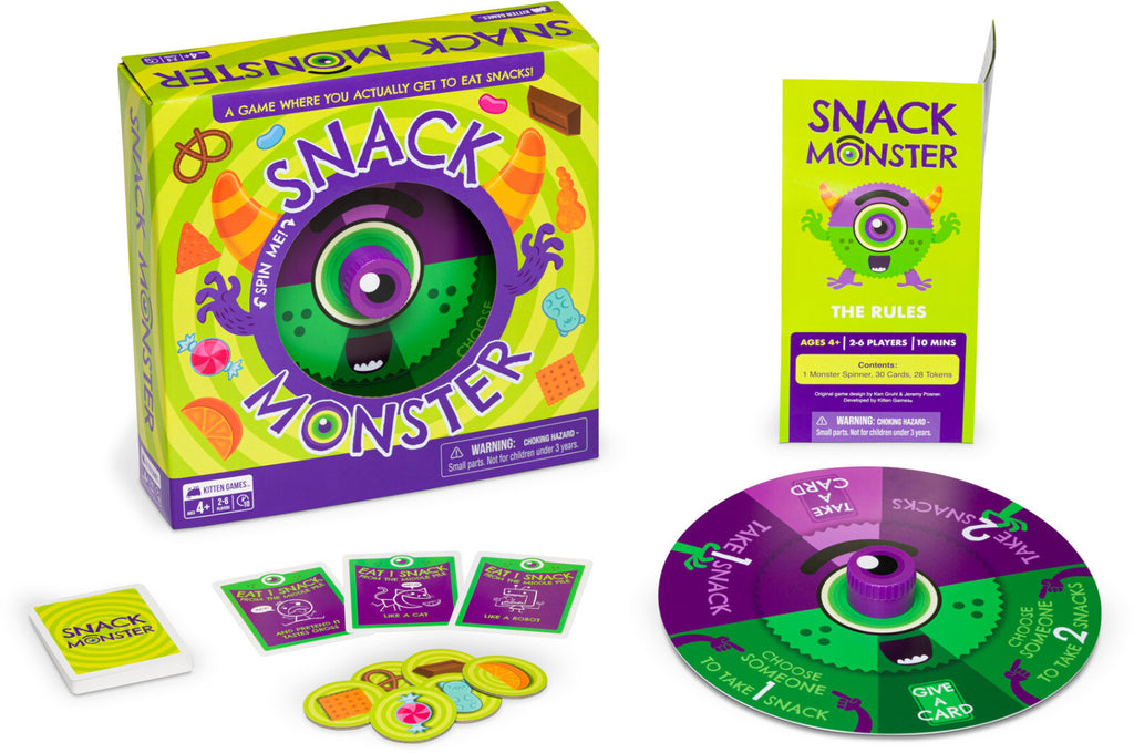 Snack Monster Board Game