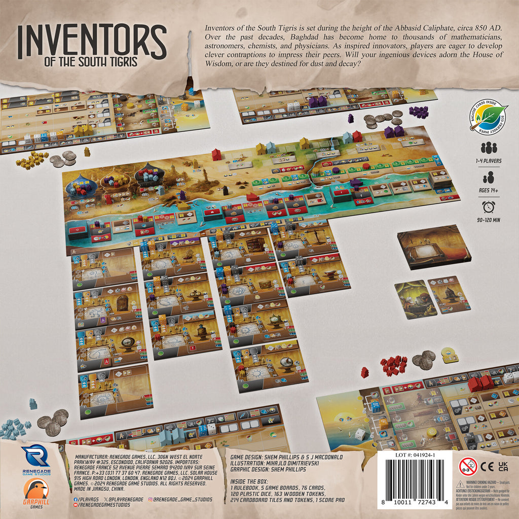 Inventors of the South Tigris Board Game