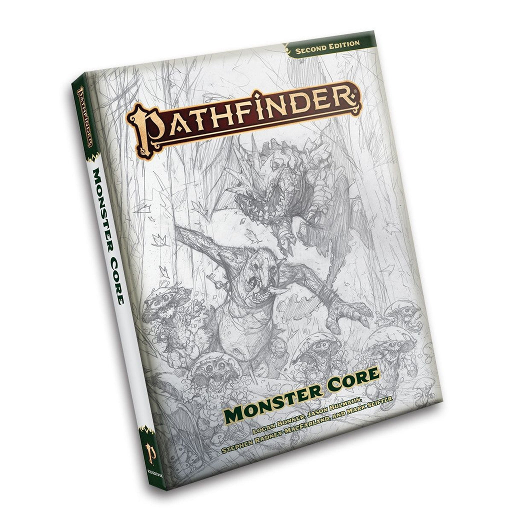 Pathfinder: Monster Core (Second Edition Remaster) - Sketch Cover