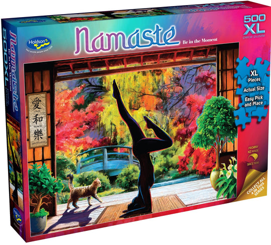 Holdson: Be In The Moment - Namaste XL Piece Puzzle (500pc Jigsaw) Board Game