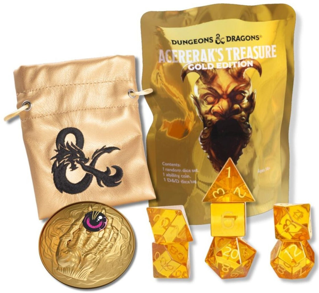 Sirius Dice: D&D Acererak's Treasure - Blind Box (Gold Edition)