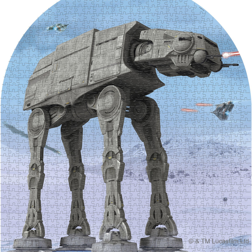 Star Wars: AT-AT Double sided Puzzle (1000pc Jigsaw) Board Game