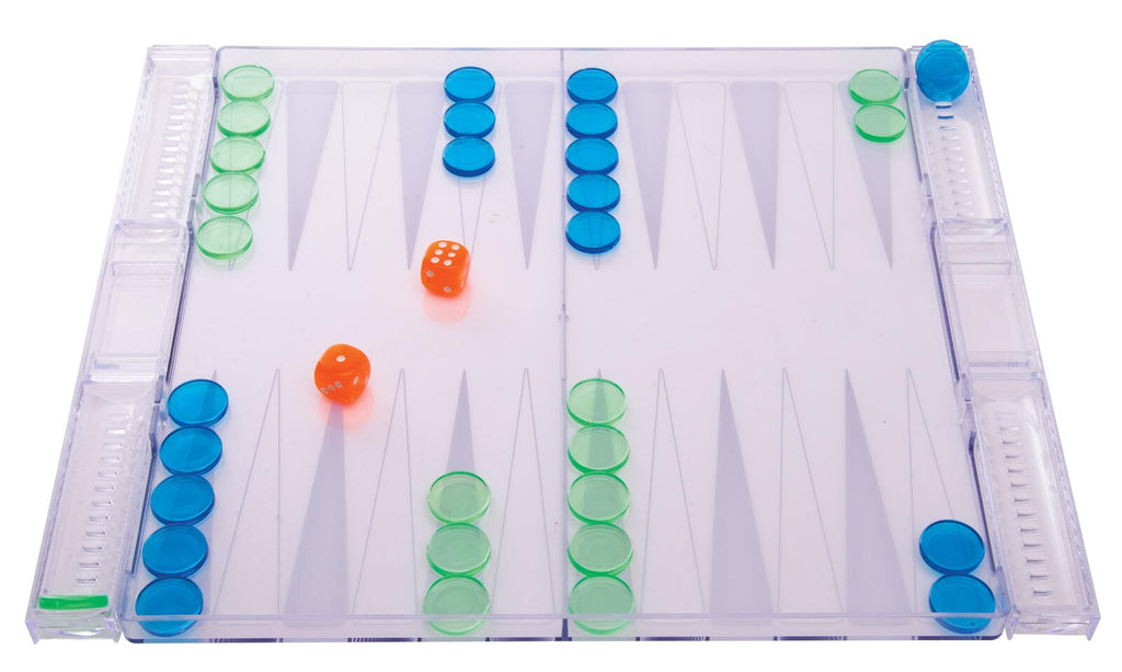 Clear Winner - Backgammon Board Game