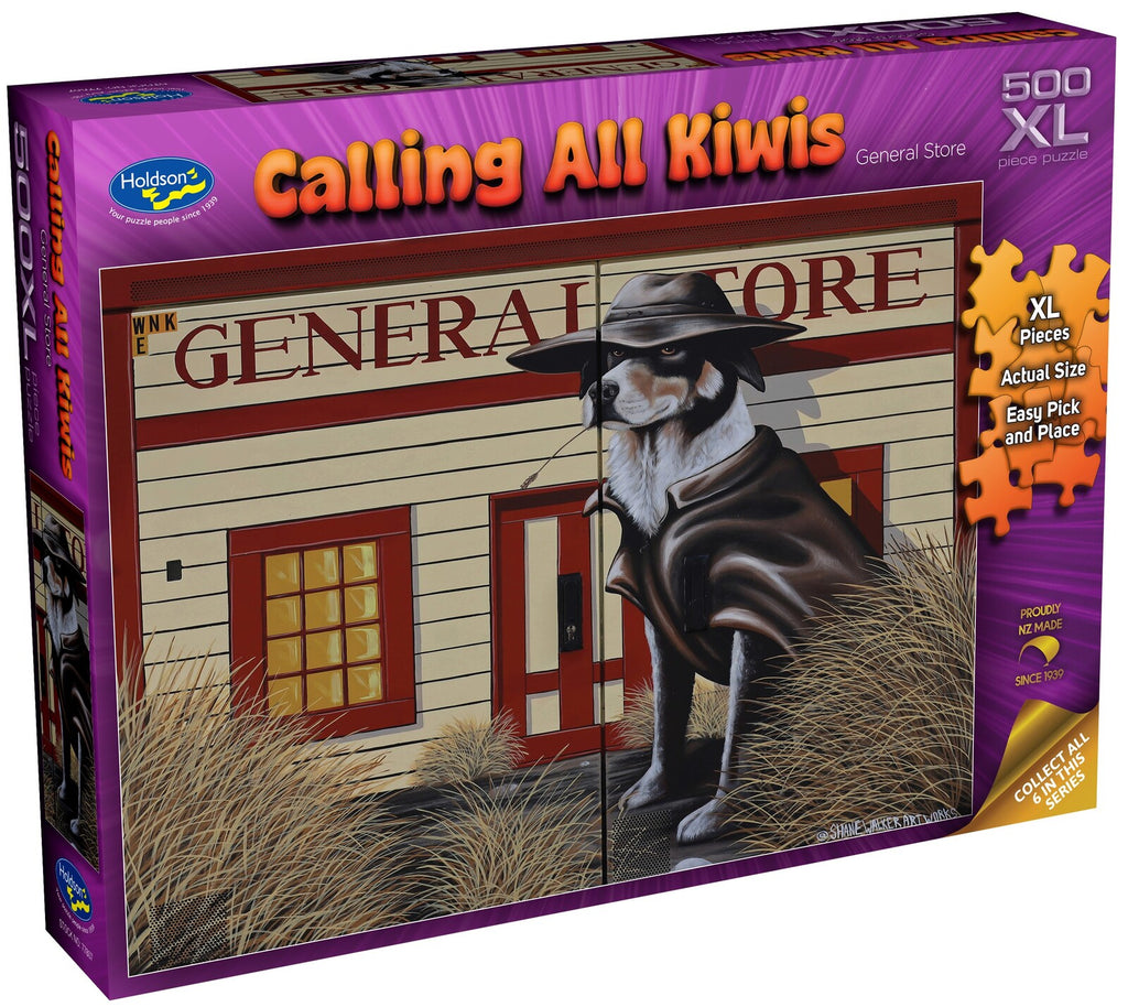 Holdson: General Store - Calling All Kiwis XL Piece Puzzle (500pc Jigsaw) Board Game