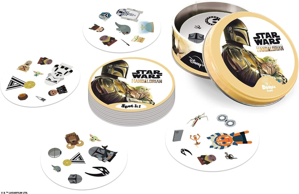 Spot it! Star Wars: Mandalorian Board Game