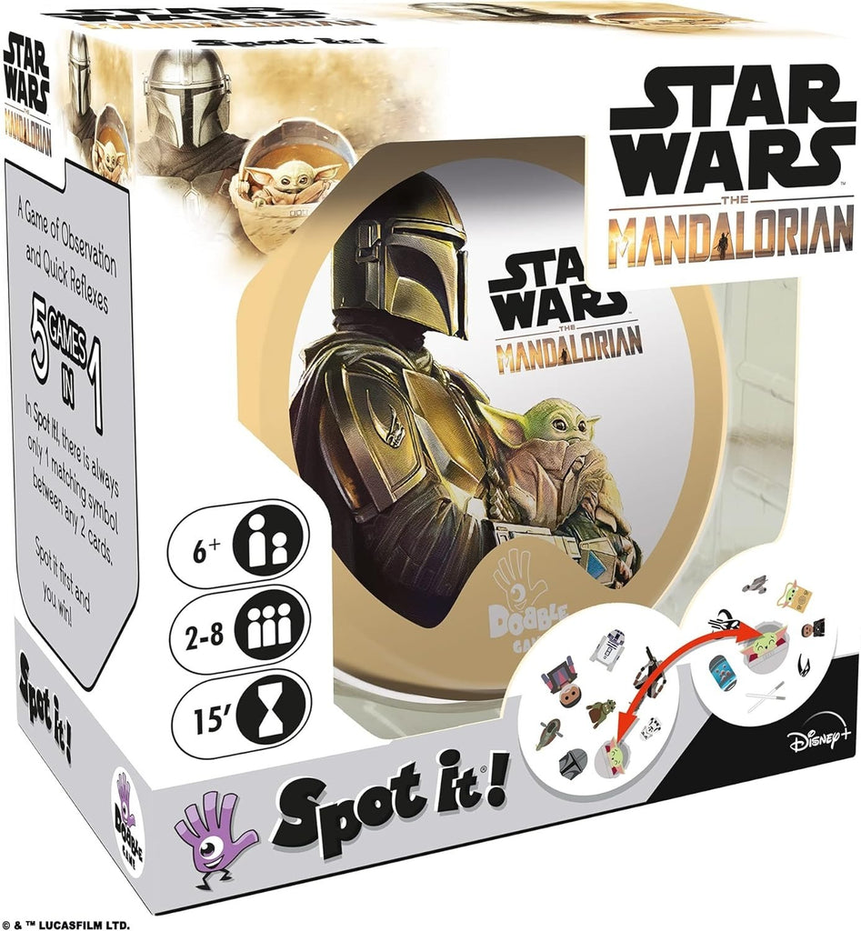 Spot it! Star Wars: Mandalorian Board Game