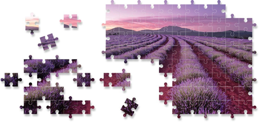 Elevate: Lavender Fields - 500pc Scented Puzzle Board Game