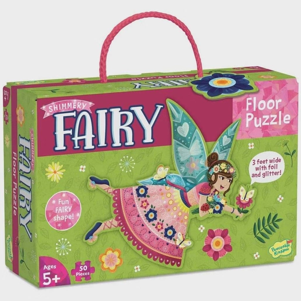 Peaceable Kingdom: Fairy - 50pc Floor Puzzle Board Game