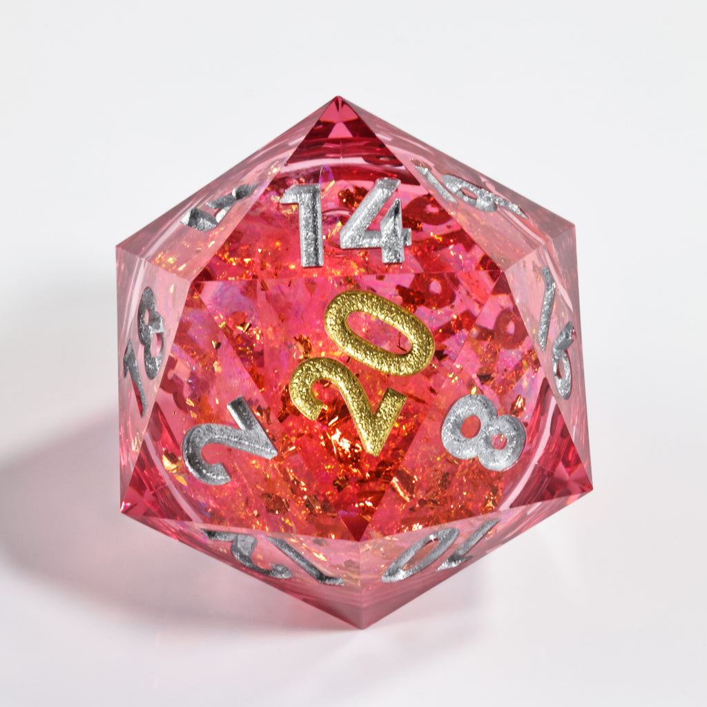 Dudley's Gallery - Red Moonlight 50mm D20 Liquid Core Sharp Edge Die