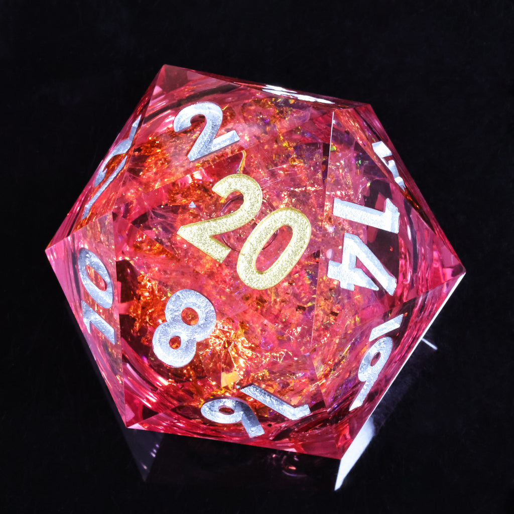 Dudley's Gallery - Red Moonlight 50mm D20 Liquid Core Sharp Edge Die