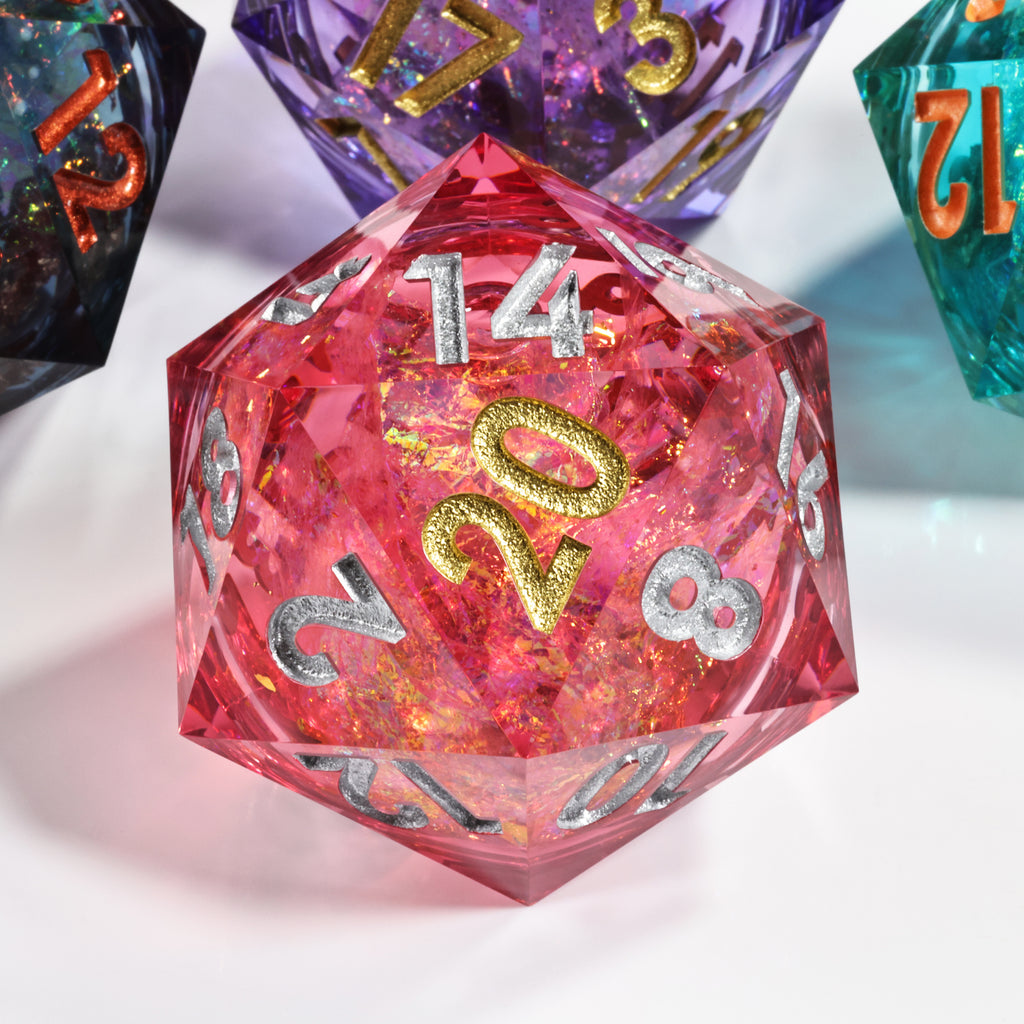 Dudley's Gallery - Red Moonlight 50mm D20 Liquid Core Sharp Edge Die