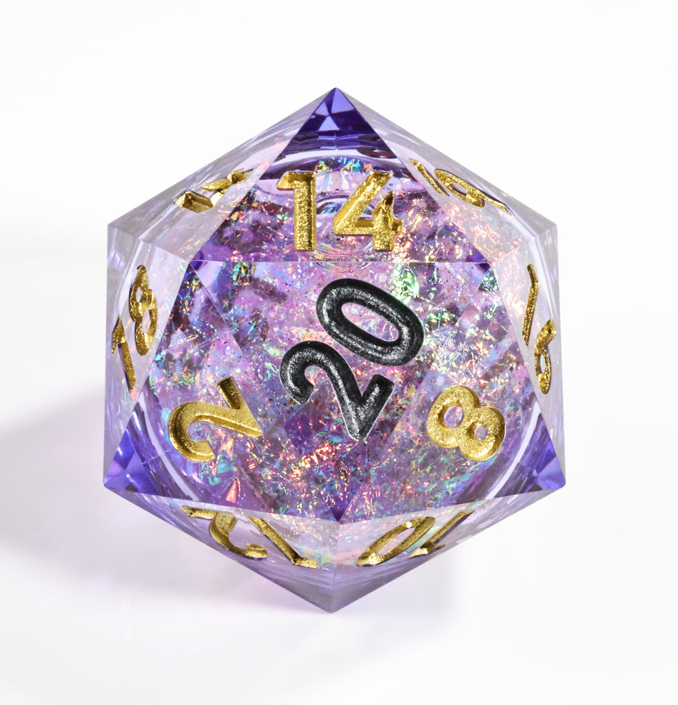 Dudley's Gallery - Arcane Gate 50mm D20 Liquid Core Sharp Edge Die