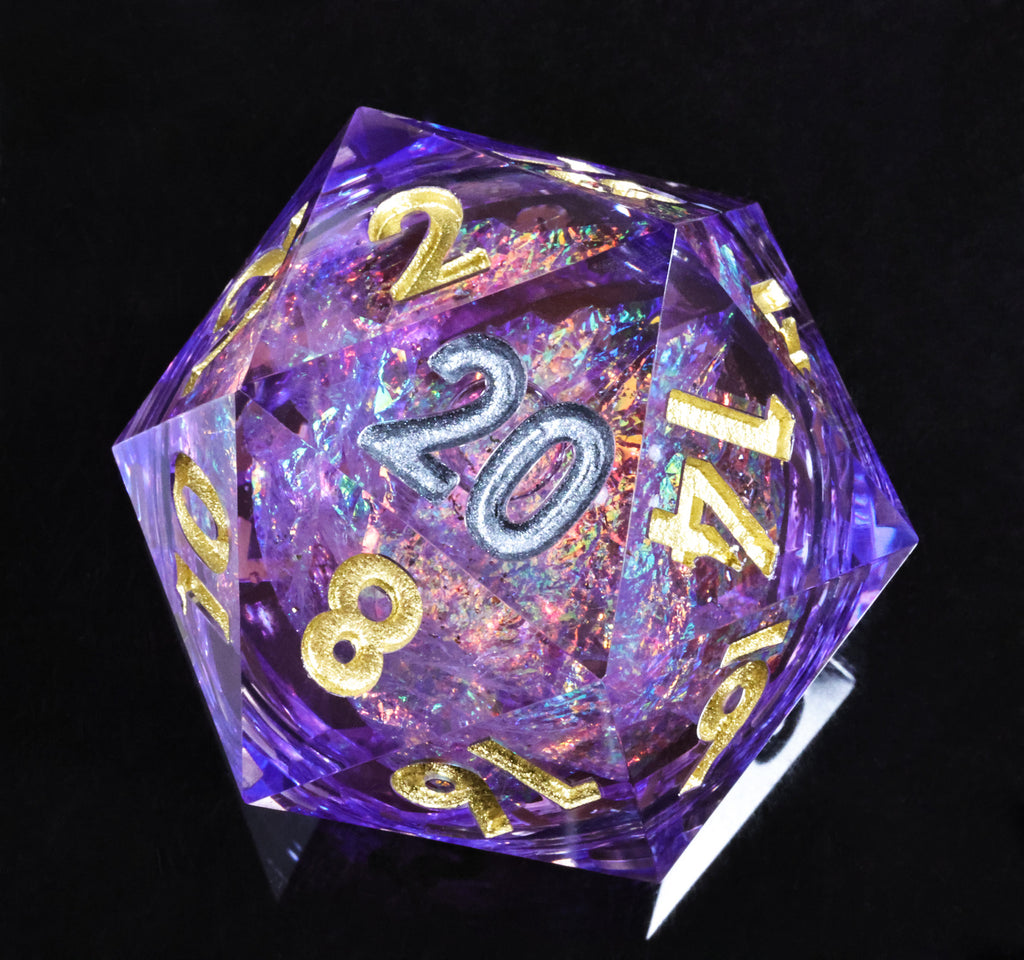 Dudley's Gallery - Arcane Gate 50mm D20 Liquid Core Sharp Edge Die