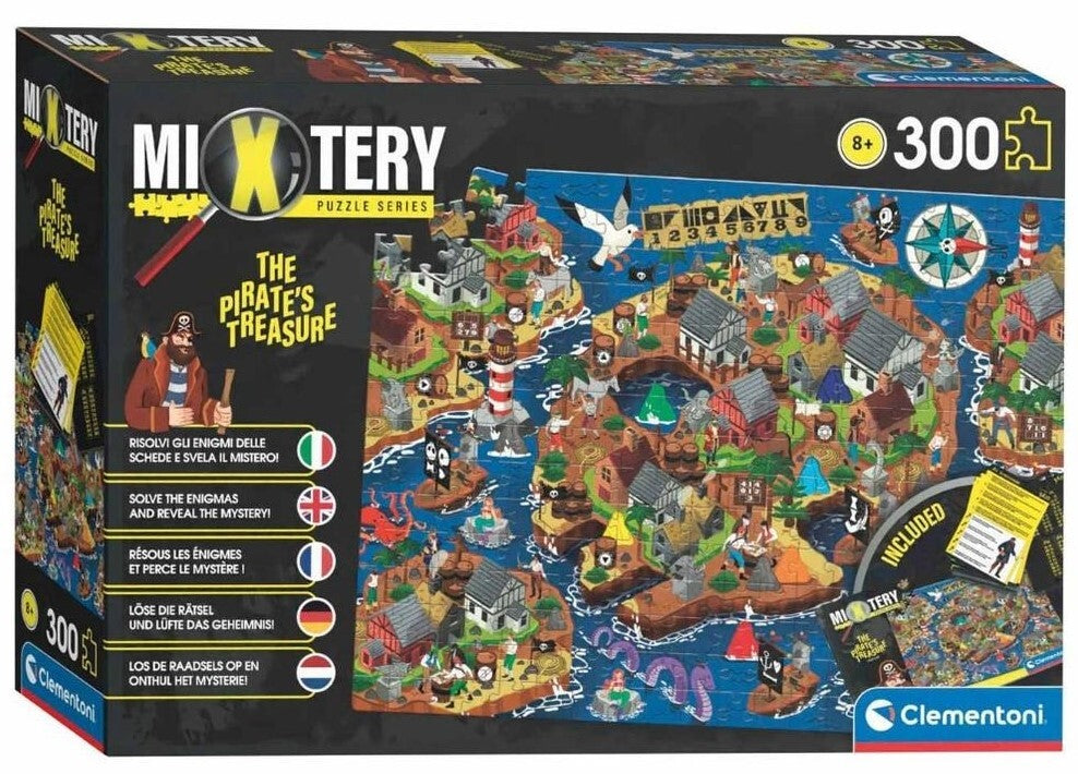 Mystery Puzzle Game: Pirate's Cove - 300pcs Puzzle