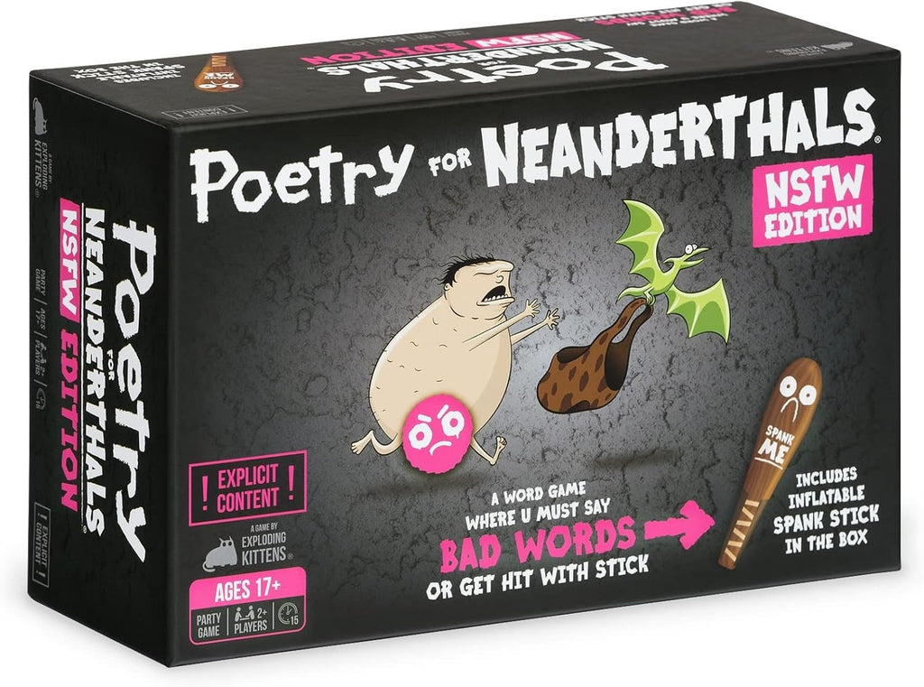 Poetry for Neanderthals - NSFW Edition (by Exploding Kittens) Board Game