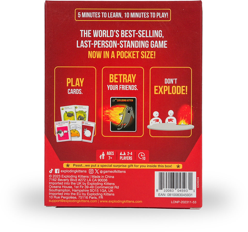 Grab & Game: Exploding Kittens