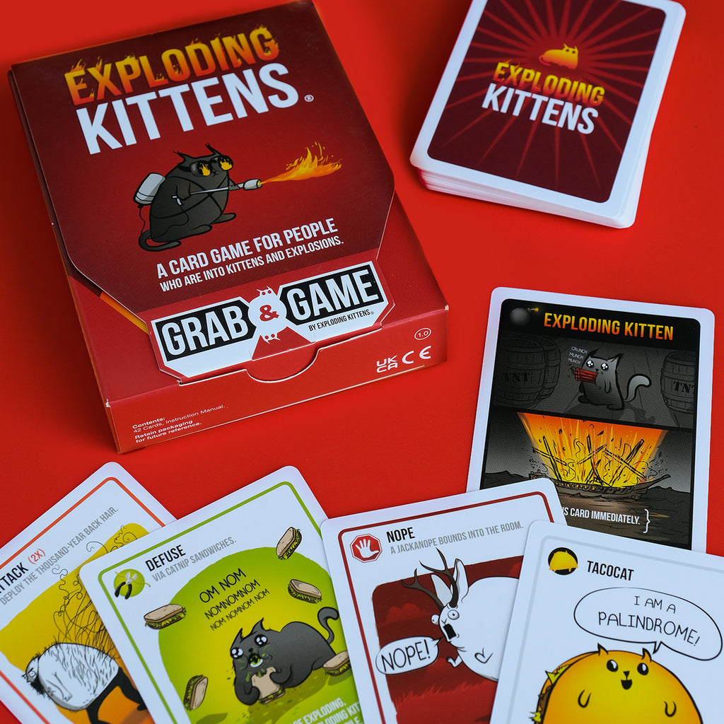 Grab & Game: Exploding Kittens