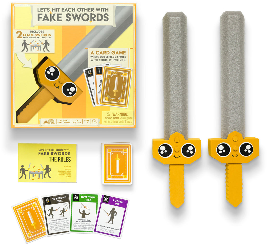 Let's Hit Each Other With Fake Swords Board Game