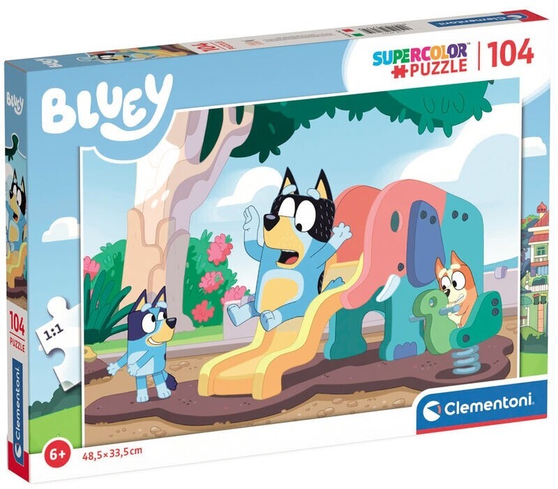 Clementoni: Bluey - 104pc Puzzle Board Game