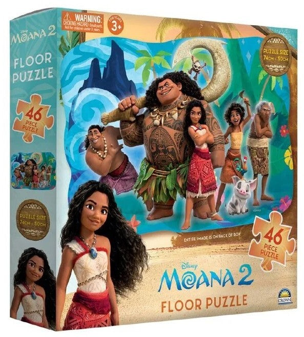 MJM: Disney Moana 2 - 46pc Floor Puzzle Board Game