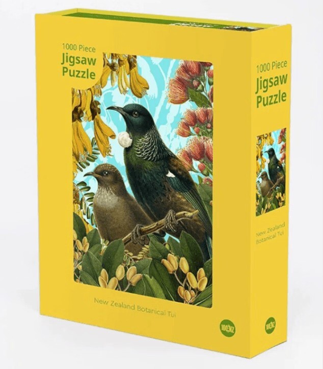 100% NZ: Botanical Tui Puzzle (1000pc Jigsaw) Board Game