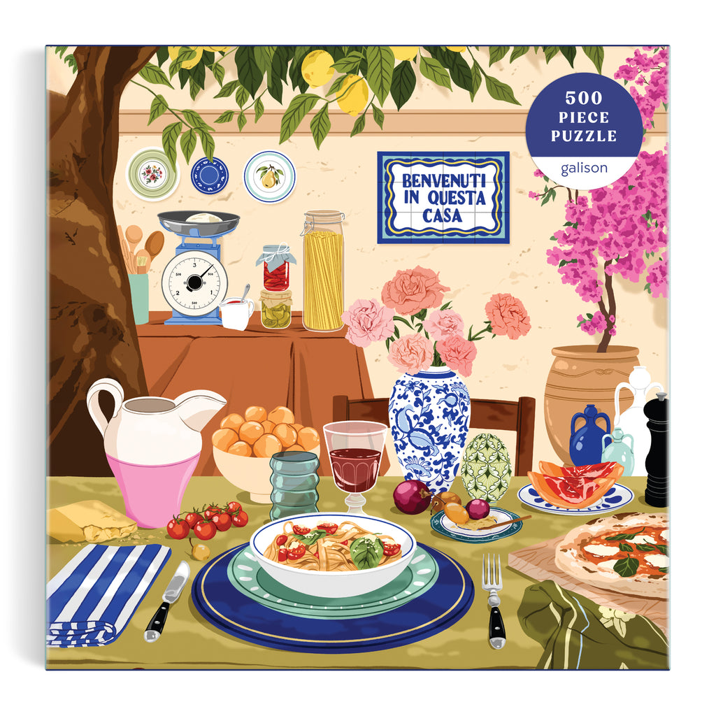 Galison: Tuscan Afternoon - 500 Piece Puzzle Board Game